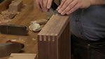 Levelling End Grain – Dovetails and Finger Joints