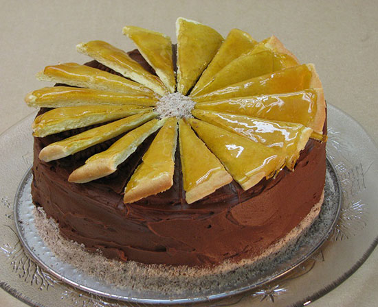 Hungarian Dobos torte