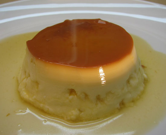 Mexican vanilla flan