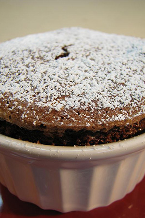 chocolate soufflé