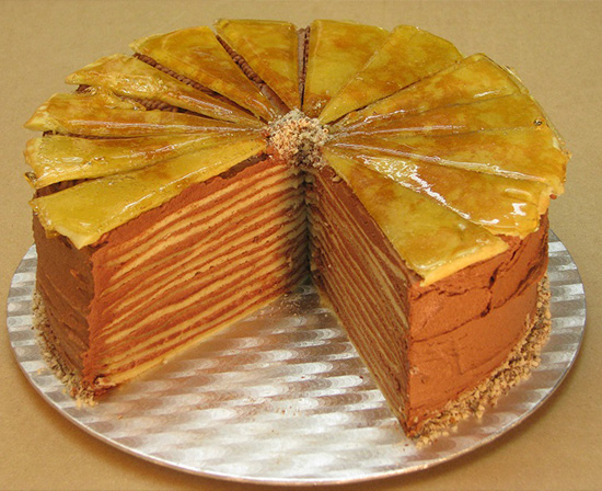 Hungarian Dobos torte