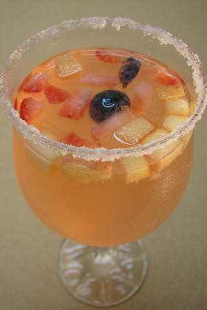 Mexican white wine sangria