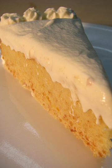 Mexican tres leches cake