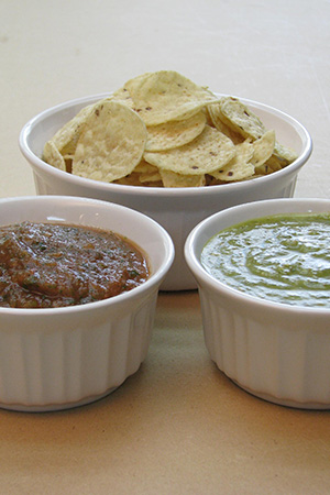 salsa roja & salsa verde