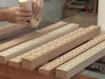 Gluing the Long Grain Slab