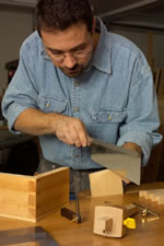 hand-cut dovetails