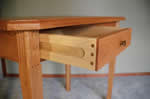 dowel pegged solid wood drawers