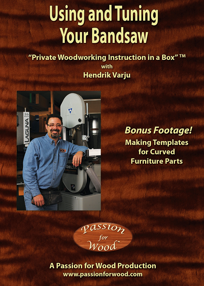 Using and Tuning Your Bandsaw - Dvd Cover