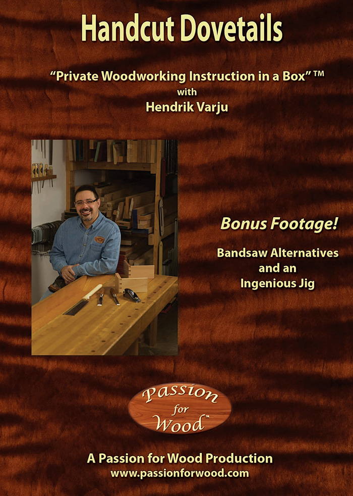 Handcut Dovetails - Dvd Cover