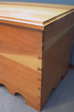 hand-cut dovetails