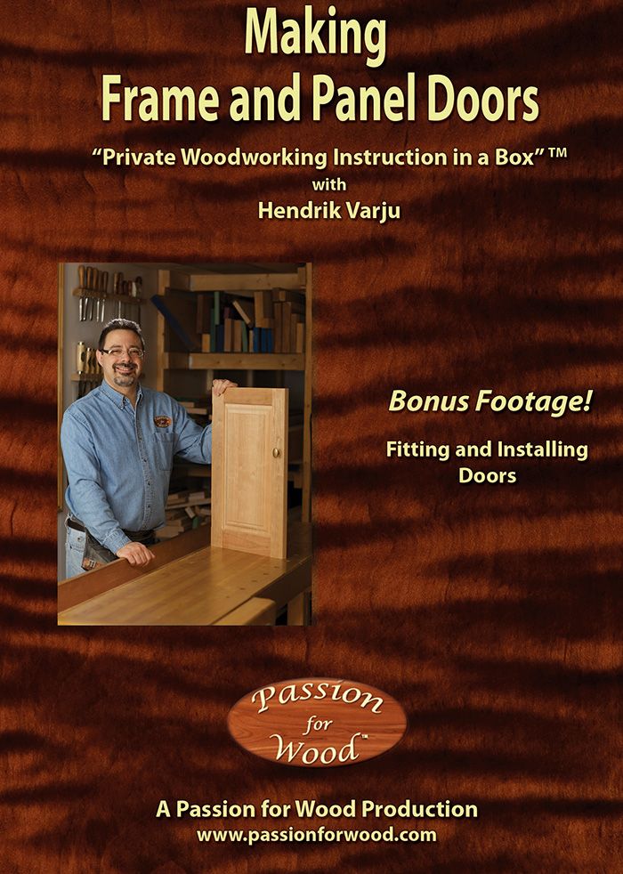 Making Frame and Panel Doors - Dvd Cover