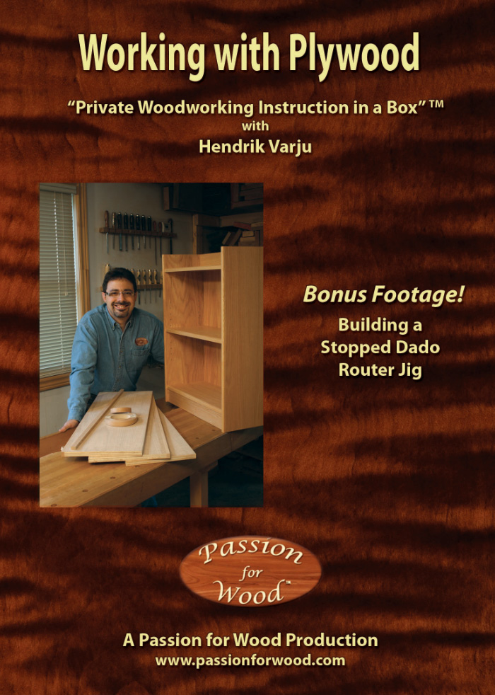 Working with Plywood - Dvd Cover