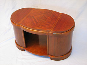Mahogany Art Deco Occasional Table